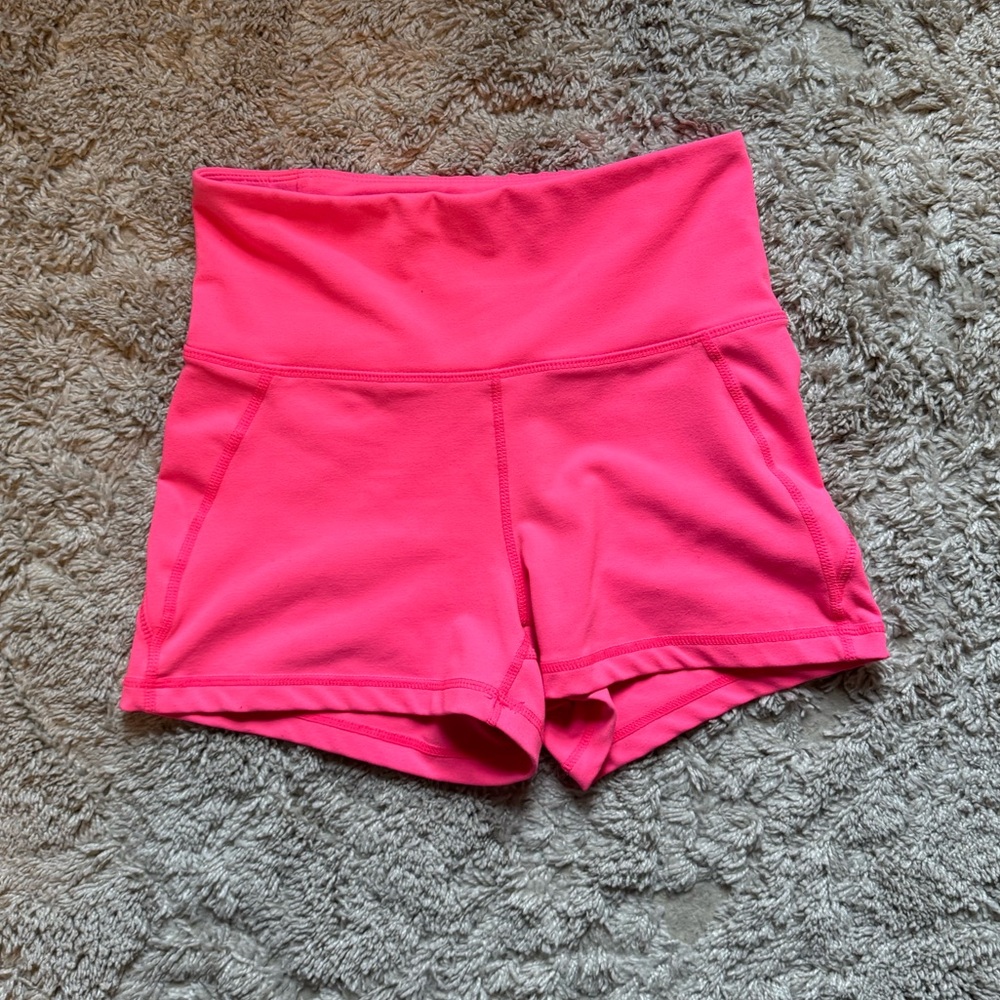 Sommer Ray Neon Pink Shorts